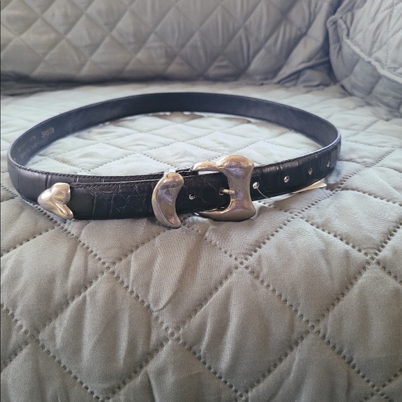 Accessories - Black Alligator Belt